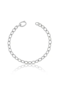 Bracelet Anker Weissgold 750 20cm, 6mm