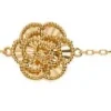 Bracelet Blume 750/18K Gelbgold, 19cm