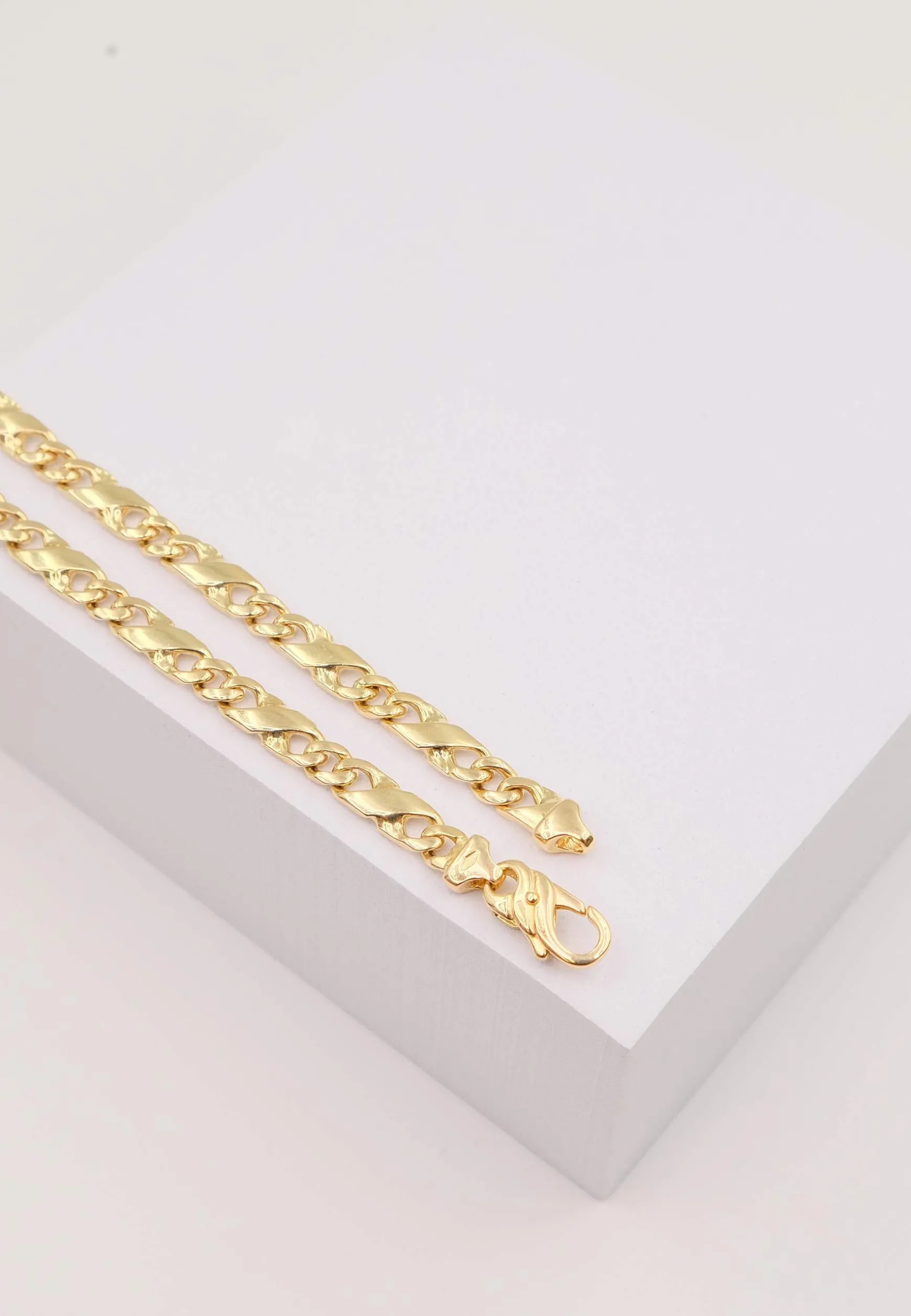 Bracelet Carrera Gelbgold 750, 22cm, 5mm