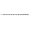 Bracelet Cordel Silber 925, 5.5mm, 21cm