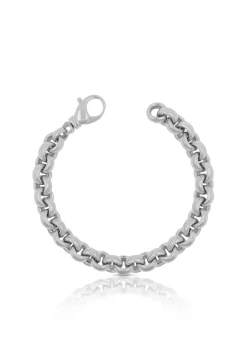 Bracelet Erbs Weissgold 750 20cm, 9.5mm