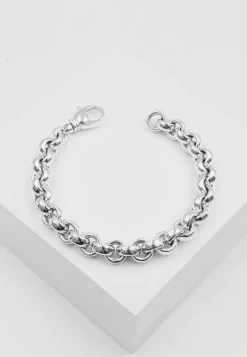 Bracelet Erbs Weissgold 750 20cm, 9.5mm