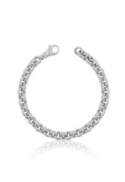 Bracelet Erbs Weissgold 750,20cm, 7.7mm