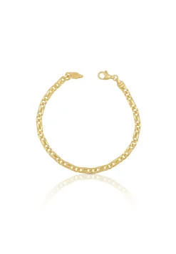 Bracelet 8er-Kette Gelbgold 750, 3.8mm, 21cm