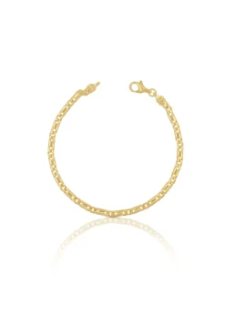 Bracelet 8er-Kette Gelbgold 750, 3.2mm, 21cm
