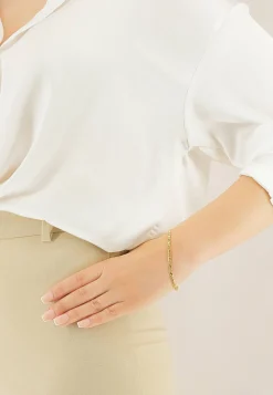 Bracelet 8er-Kette Gelbgold 750, 3.2mm, 19cm