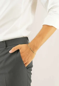 Bracelet 8er-Kette Gelbgold 750, 3.8mm, 21cm