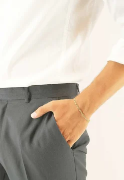 Bracelet 8er-Kette Gelbgold 750, 3.2mm, 19cm