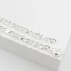 Bracelet 8er-Kette Silber 925, 5.6mm, 19cm