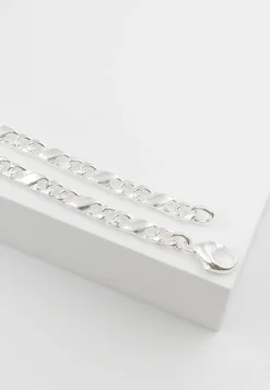 Bracelet 8er-Kette Silber 925, 5.6mm, 19cm