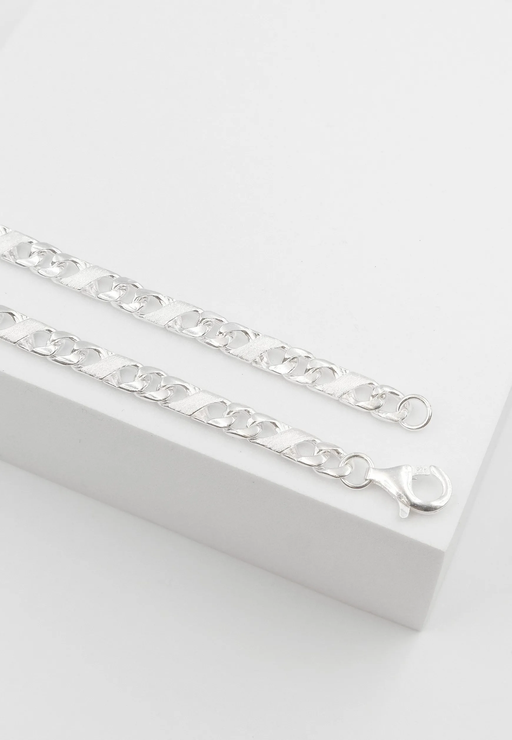 Bracelet 8er-Kette Silber 925, 4.9mm, 19cm