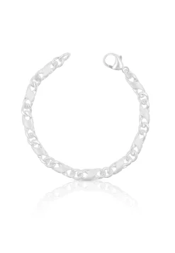 Bracelet 8er-Kette Silber 925, 5.6mm, 19cm