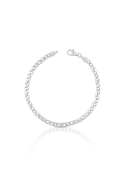 Bracelet 8er-Kette Weissgold 750, 3.8mm, 19cm