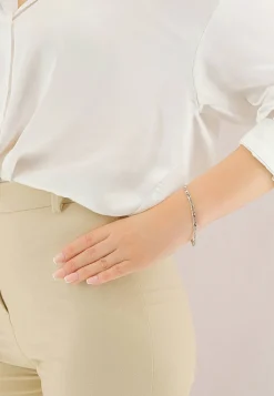 Bracelet 8er-Kette Weissgold 750, 3.8mm, 19cm