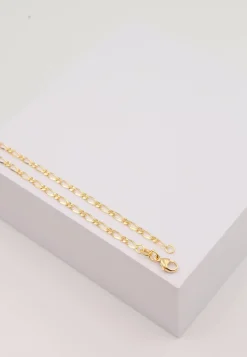 Bracelet Figaro Gelbgold 750,19cm, 2.3mm