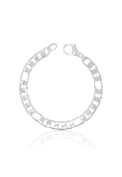 Bracelet Figaro Silber 925, 8.3mm, 21cm