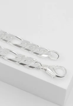 Bracelet Figaro Silber 925, 8.3mm, 21cm