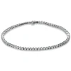 Bracelet 750/18K Weissgold Diamant 3ct. 17.8 cm