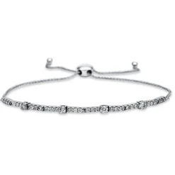 Bracelet 750/18K Weissgold Diamant 0.62ct.