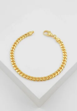 Bracelet Panzer Gelbgold 750, 5.2mm, 21cm