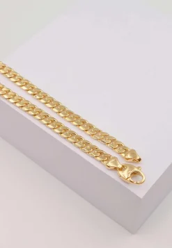 Bracelet Panzer Gelbgold 750, 22cm, 6mm