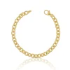 Bracelet Rundanker Gelbgold 750, 6.4mm, 19cm