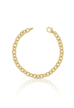 Bracelet Rundanker Gelbgold 750, 6.4mm, 19cm