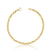 Bracelet Rundanker Gelbgold 375, 19cm, 4mm