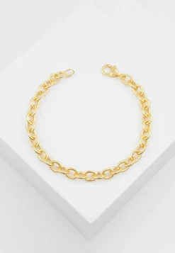 Bracelet Rundanker Gelbgold 750, 6.4mm, 19cm