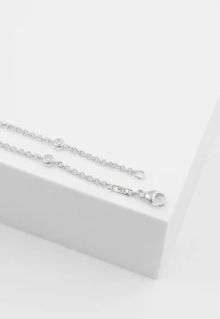 Bracelet Rundanker Weissgold 750 Diamant 0.078ct. 1.9mm, 19cm