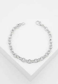 Bracelet Rundanker Weissgold 750, 6.4mm, 21cm