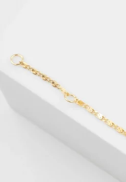 Bracelet Schneckenpanzer Gelbgold 750, 1.7mm, 14cm