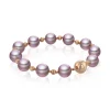 Bracelet Süsswasser Ming Perle 9-10mm