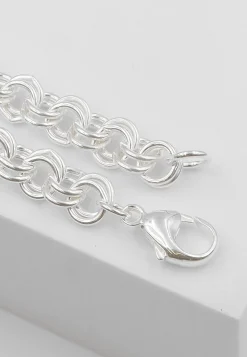 Bracelet Zwillingsanker Silber 925, 7.3mm, 19cm