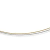 Collier Anker Bicolor Weiss-/Gelbgold 750, 0.6mm, 45cm