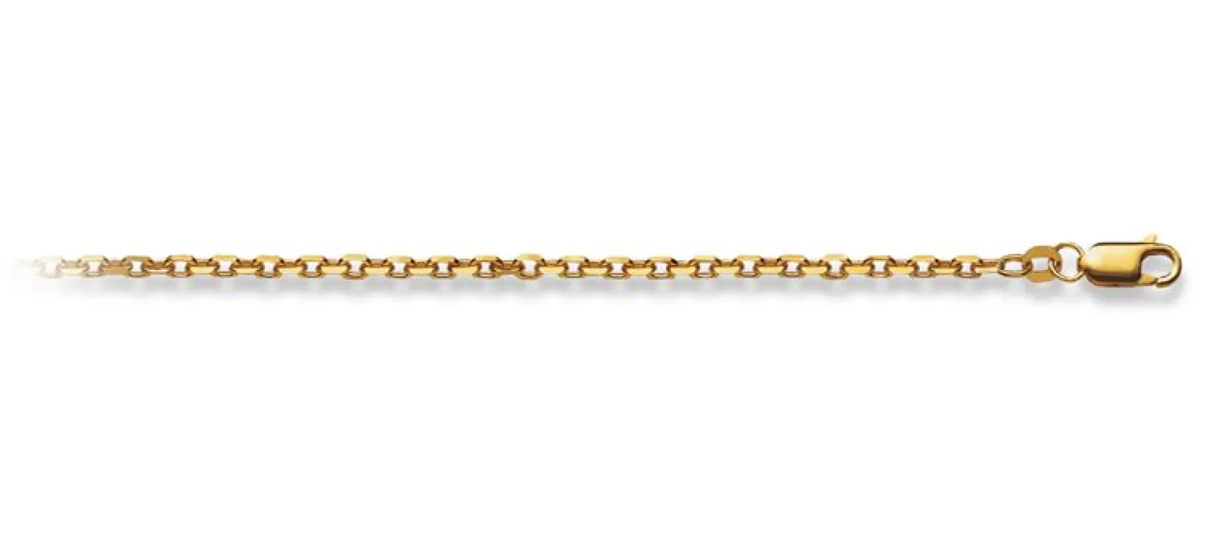 Collier Anker Gelbgold 750, 2.6mm, 55cm