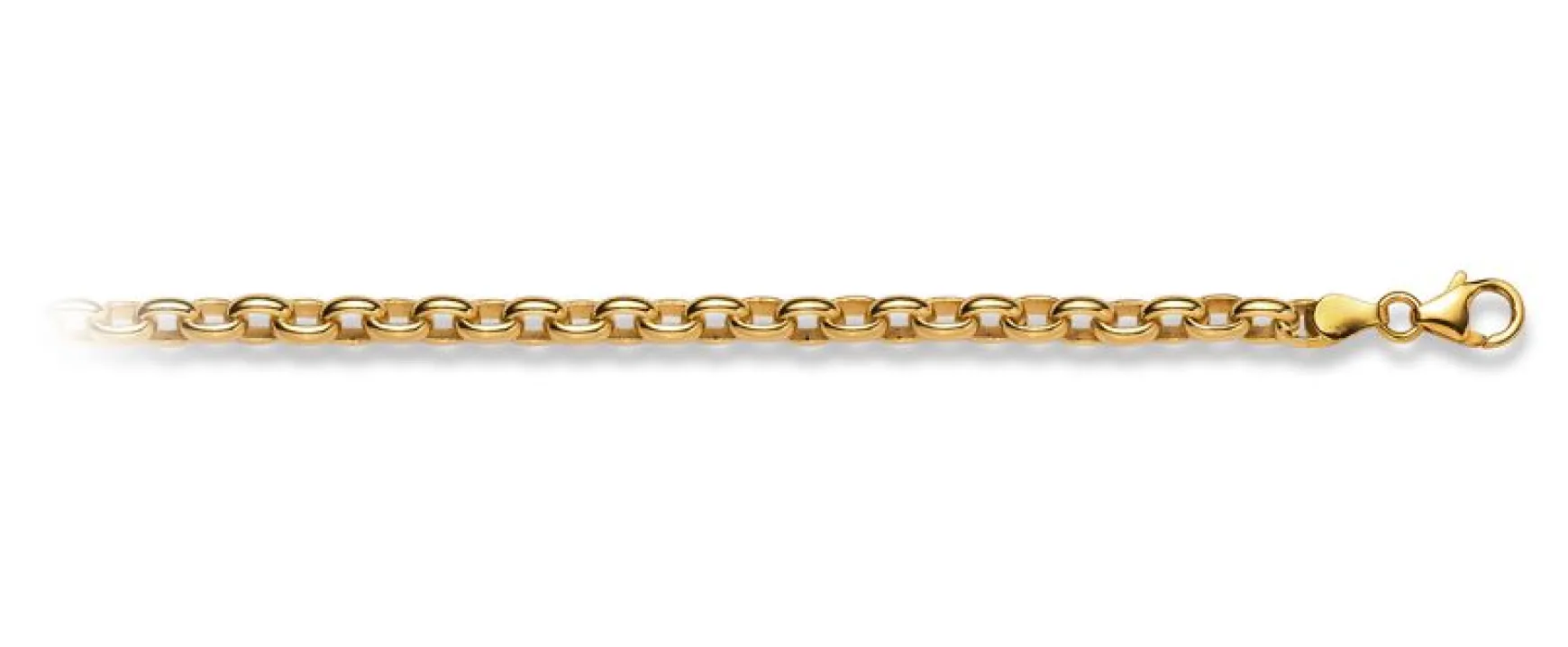 Collier Anker Gelbgold 750, 4.7mm, 60cm