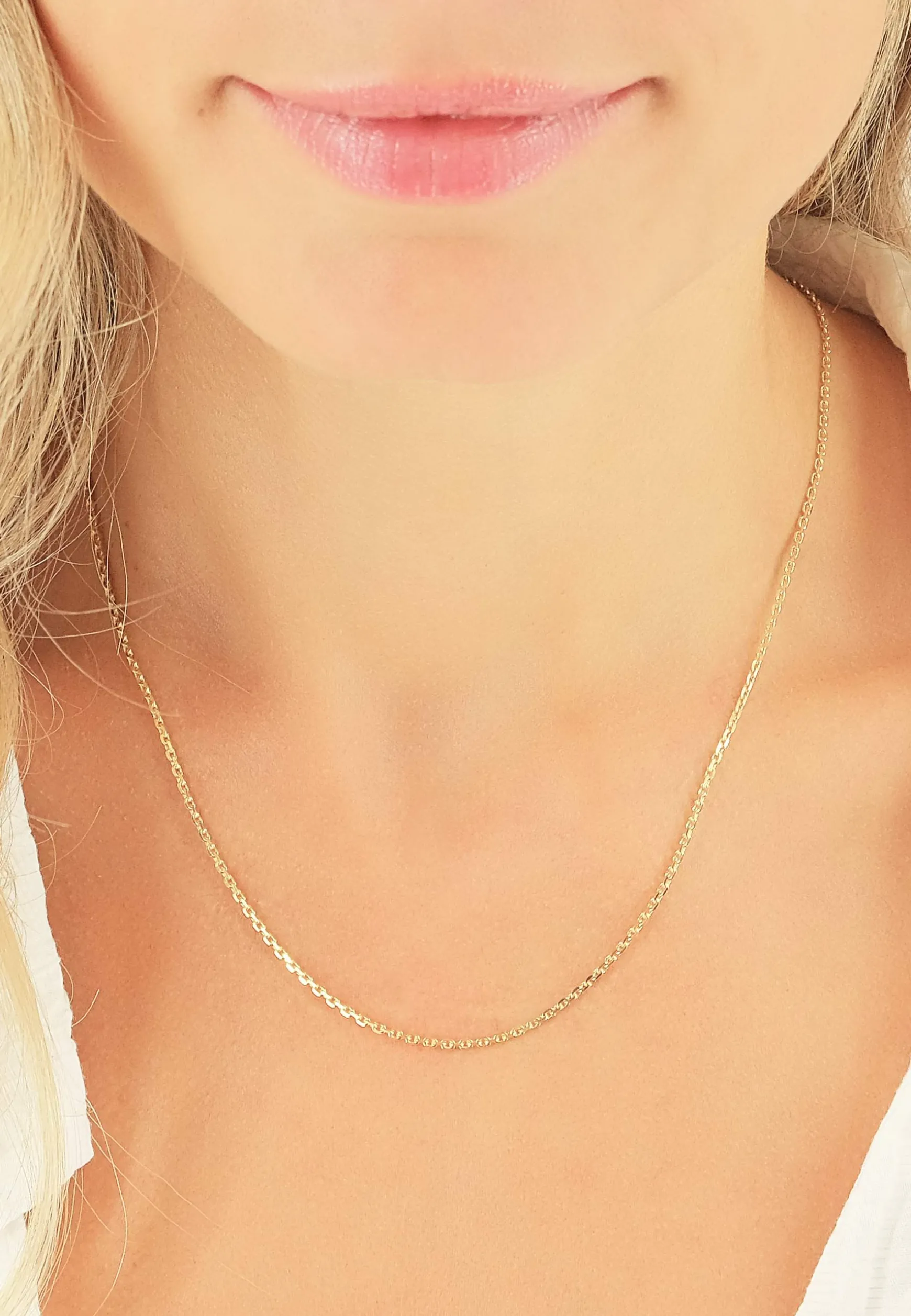 Collier Anker Gelbgold 585, 1.6mm, 60cm