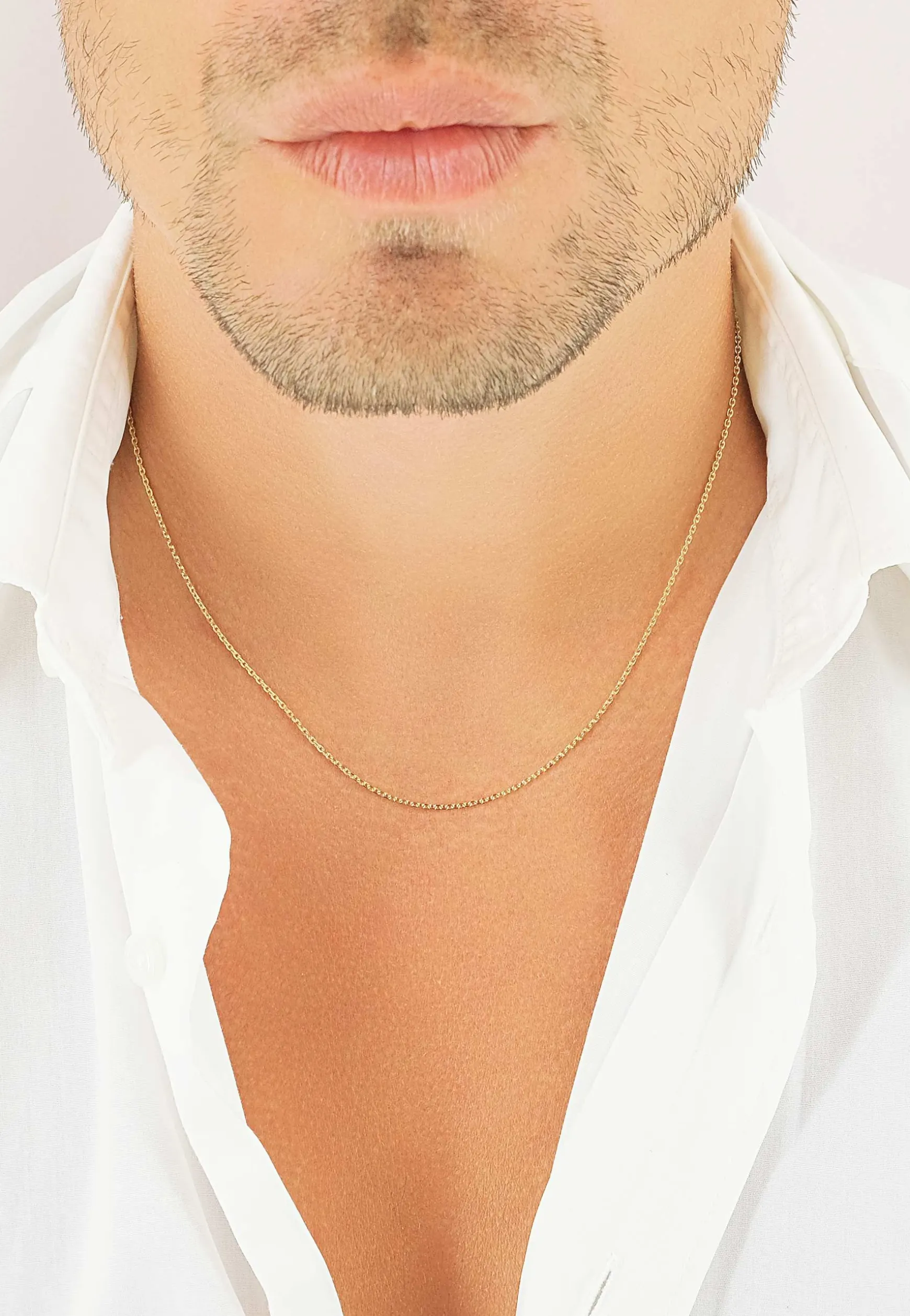 Collier Anker Gelbgold 585, 1.2mm, 36cm