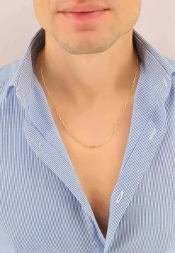 Collier Anker Gelbgold 750, 2mm, 55cm