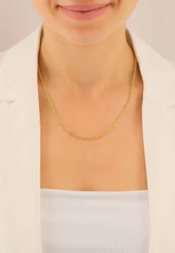 Collier Anker rund Gelbgold 750, 2.5mm, 55cm