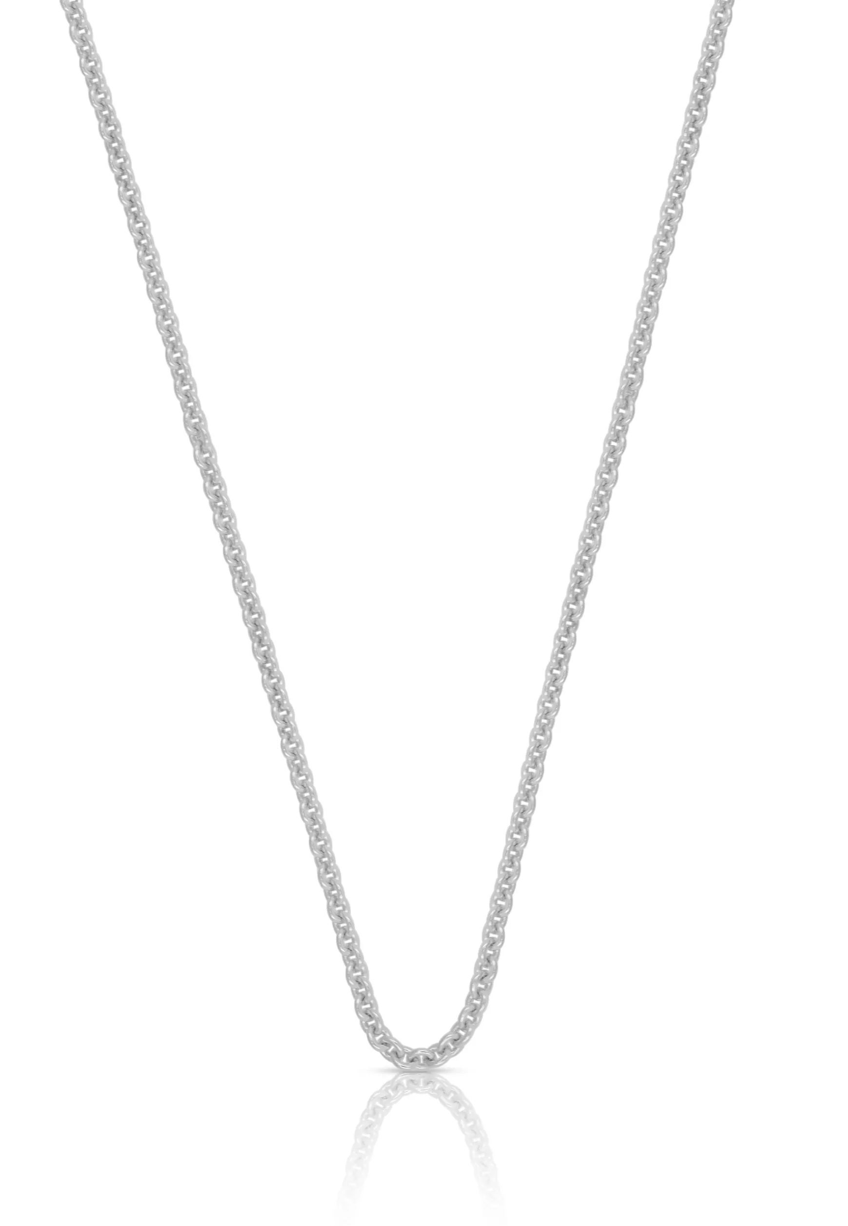 Collier Anker Weissgold 585, 2mm, 42cm