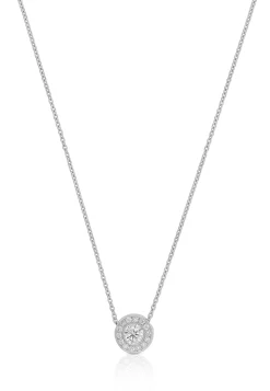 Collier Anker Weissgold 750 Diamant 0.25ct.  Diamant 0.07ct.  42cm