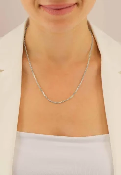 Collier Anker Weissgold 750, 2mm, 45cm