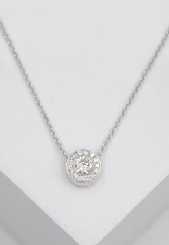 Collier Anker Weissgold 750 Diamant 0.25ct.  Diamant 0.07ct.  42cm