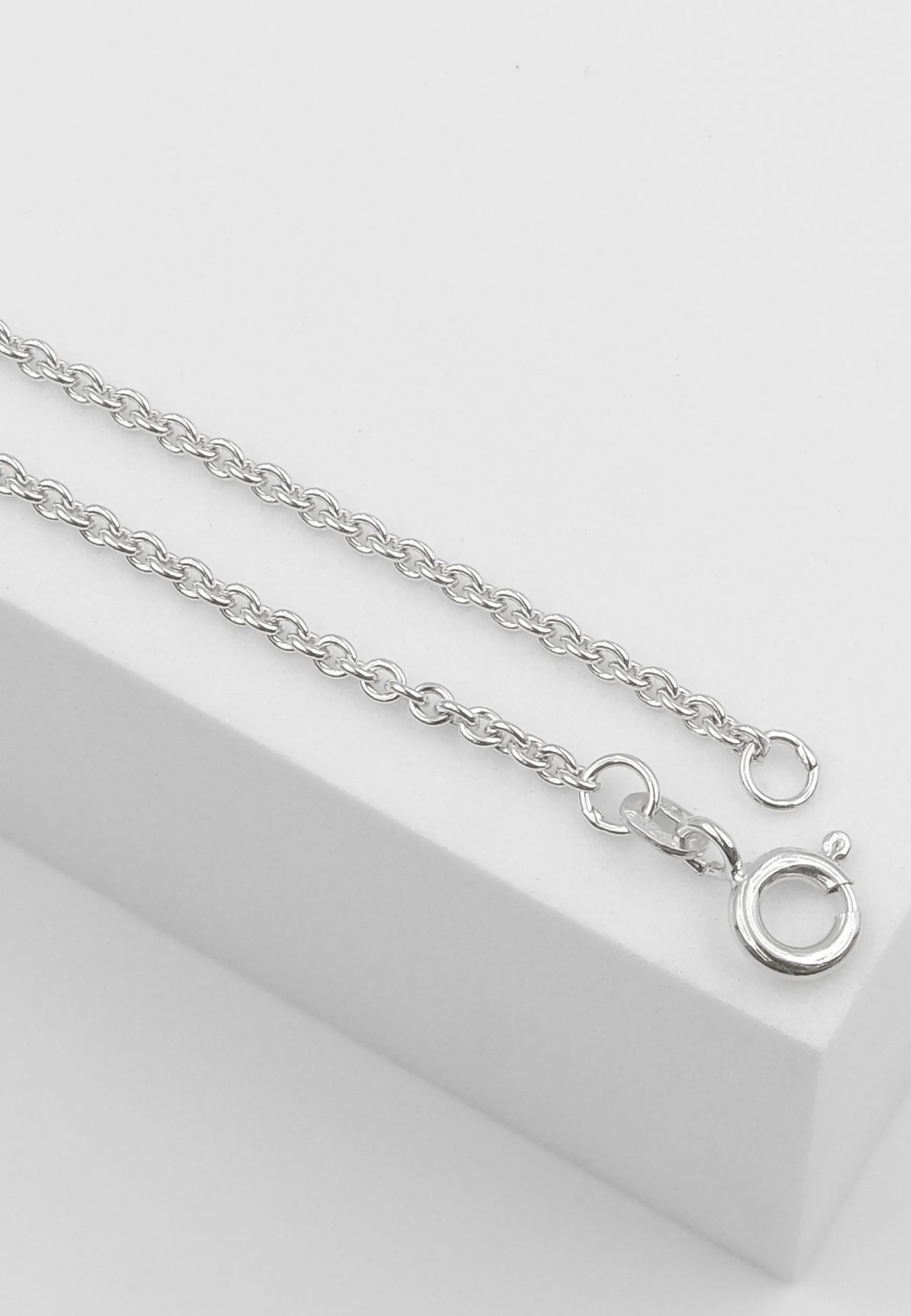 Collier Anker Weissgold 585, 2mm, 42cm