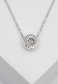 Collier Anker Weissgold 750 Diamant 0.25ct.  Diamant 0.07ct.  42cm