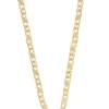 Collier Carrera Gelbgold 750, 4mm, 50cm