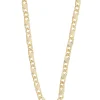 Collier Carrera Gelbgold 750, 4mm, 60cm