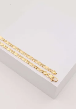 Collier Carrera Gelbgold 750, 4mm, 60cm